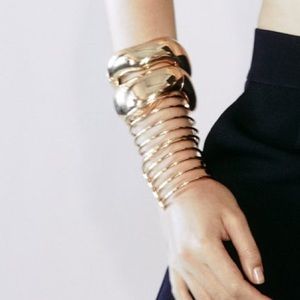 ZARA Pack of Bold Metal Bracelets